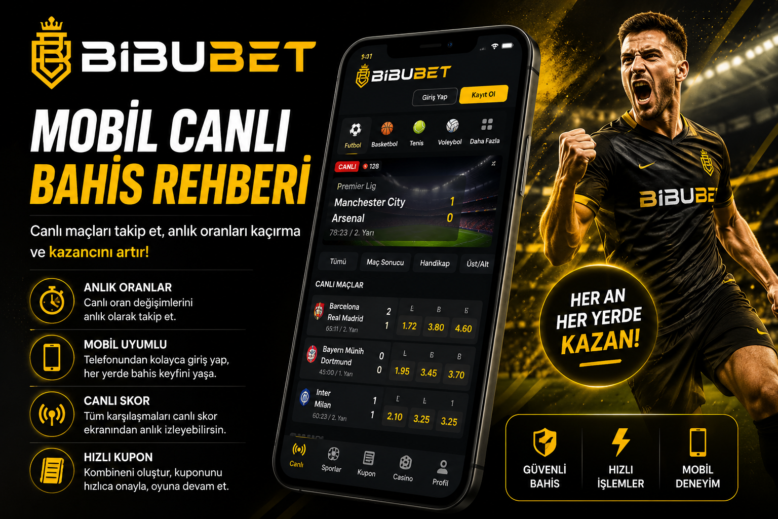 Bibubet Mobil Canlı Bahis